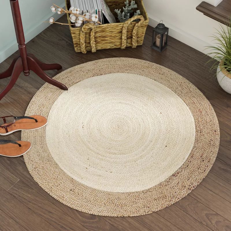 Whittlesey Flatweave Ivory/Natural Area Rug | Wayfair North America