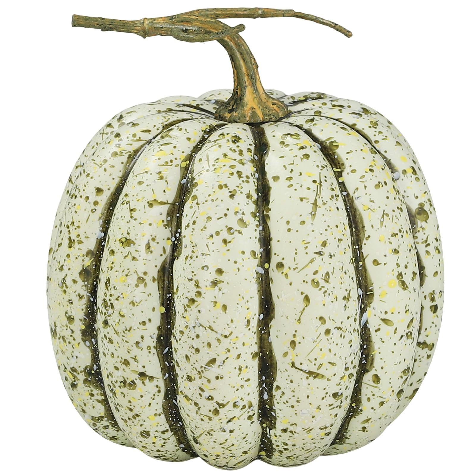 Faux Pumpkin Decor, Realistic Foam Pumpkin with Rustic Stem for Fall, Halloween Harvest & Thanksg... | Amazon (US)