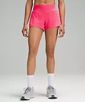Hotty Hot High-Rise Lined Short 4" | Lululemon (US)