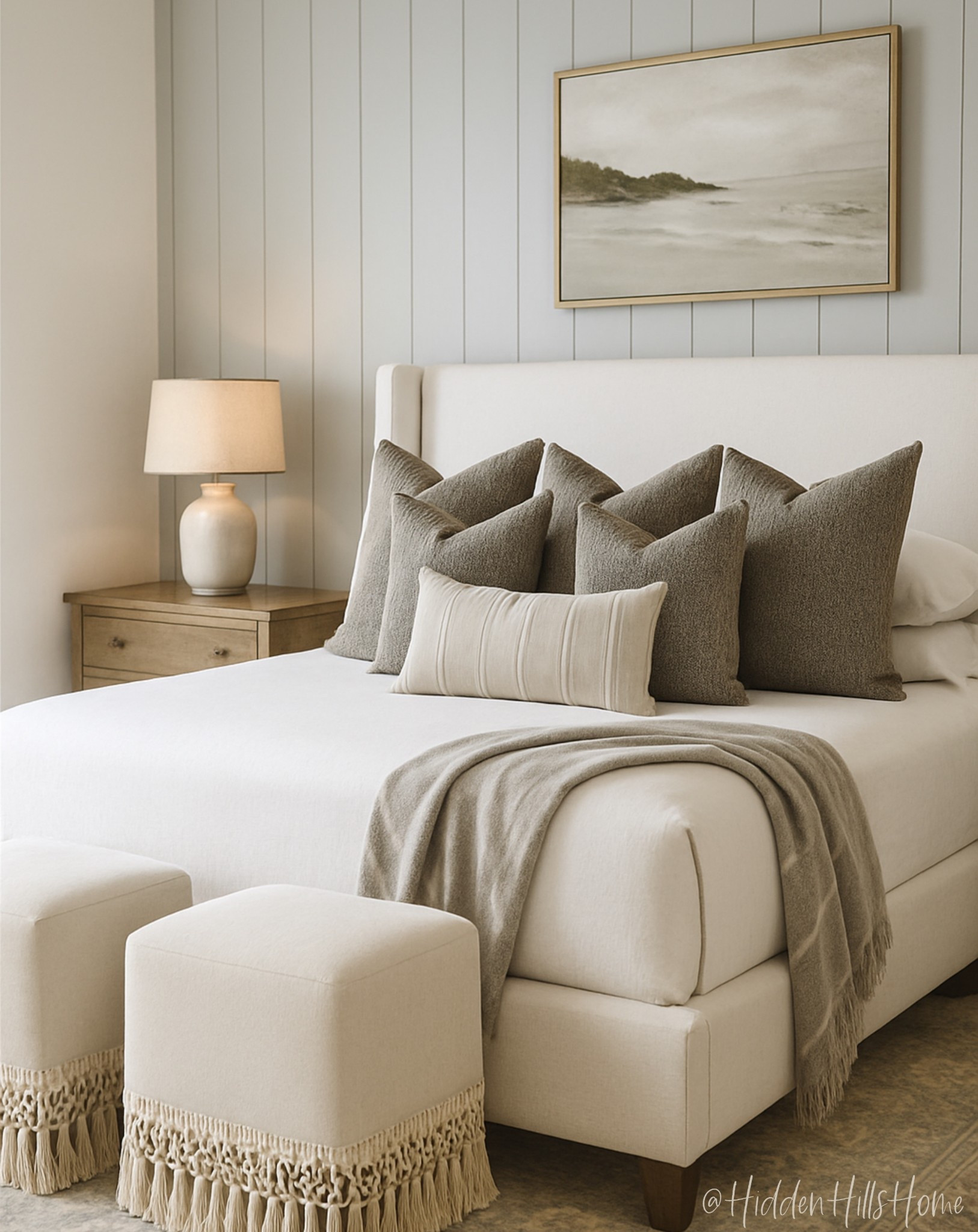 Bedroom decor ideas, coastal bedroom mood board, master bedroom design inspiration, bedroom decor #bedroom 
Wall color is SW Rarified Air


#LTKSeasonal #LTKHome #LTKSaleAlert