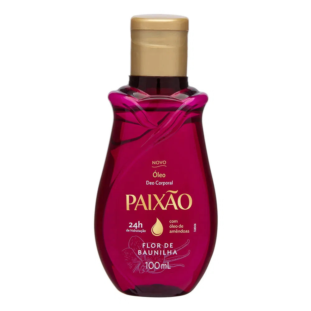 Óleo Corporal Paixão Flor De Baunilha Com Ação Desodorante 100ml Paixão | CompraCerta (BR)
