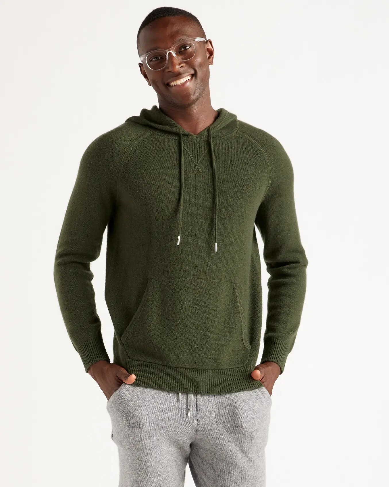 Mongolian Cashmere Pullover Hoodie | Quince