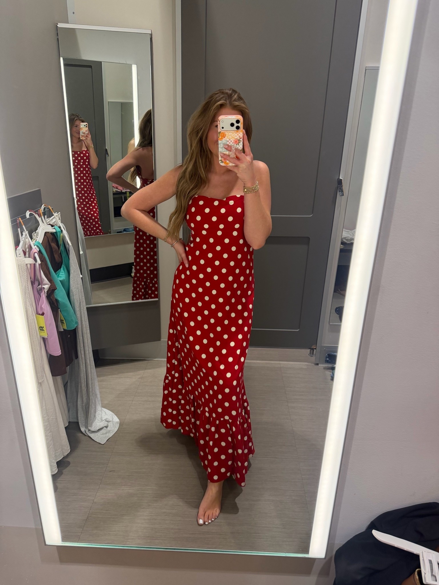 A moment for the polka dot ❤️🤍

#LTKootd #LTKfitnessgoals #LTKgrwm