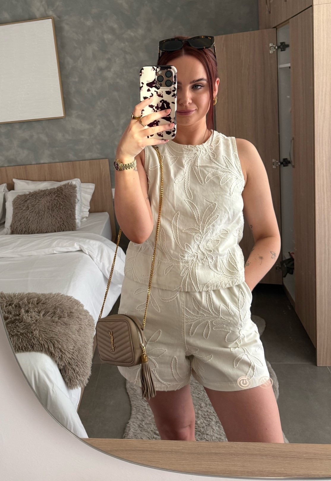 The coord is absolutely perfect for holiday! It has plenty of room in & I sized down in the shorts

#LTKuk #LTKsummer