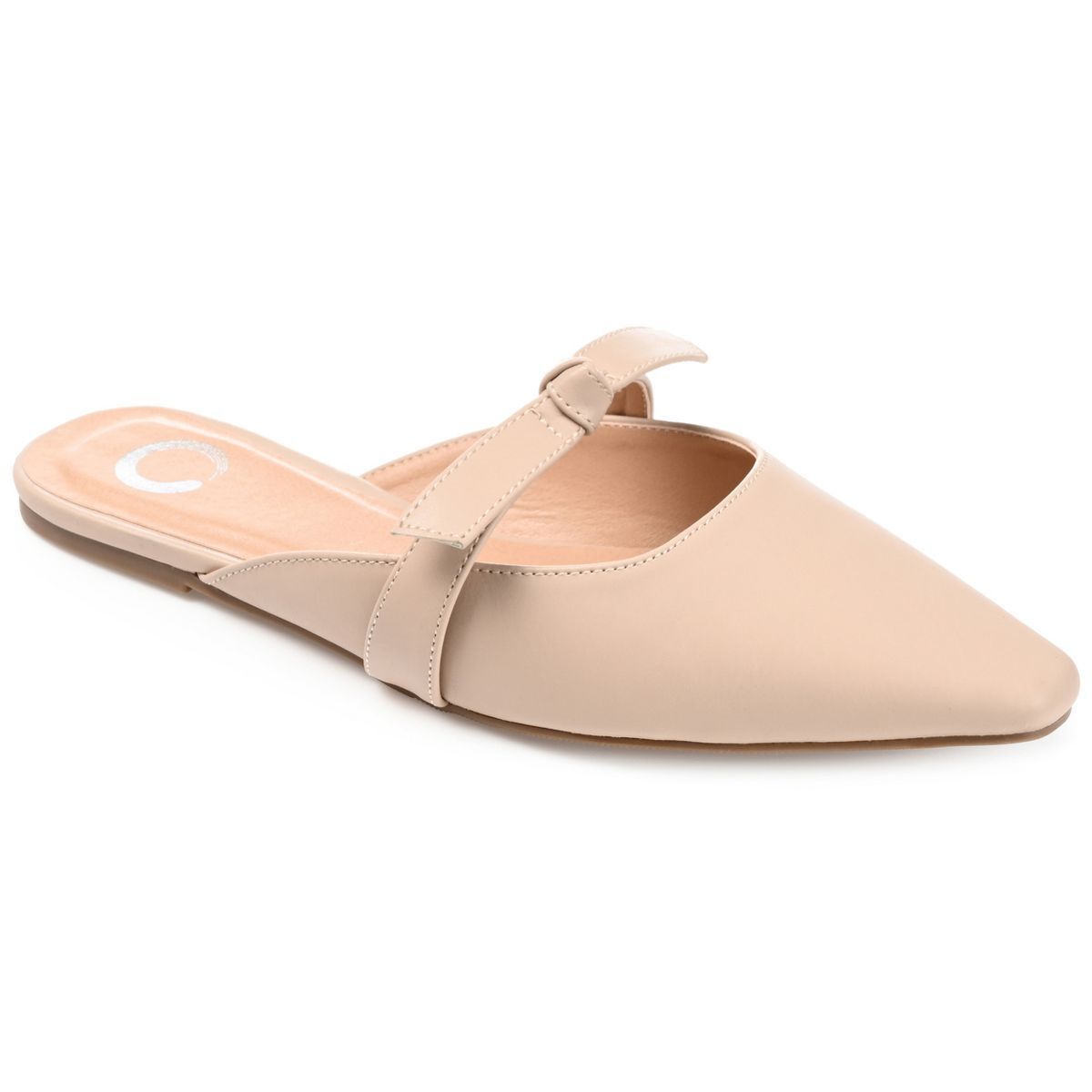 Journee Collection Womens Missie Slip On Square Toe Mules Flats | Target