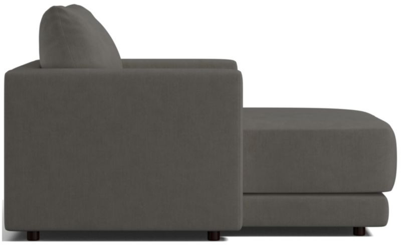 Gather 40" Chaise + Reviews | Crate & Barrel | Crate & Barrel