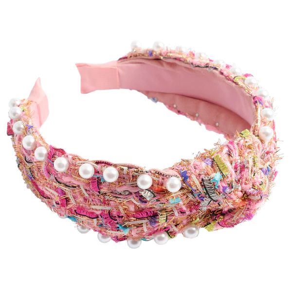 It Girl Pearl Headband - Pink | Headbands of Hope