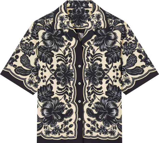 Sandro Floral Motif Shirt   | Bloomingdale's Sandro Women's Clothing | Bloomingdale's (US)