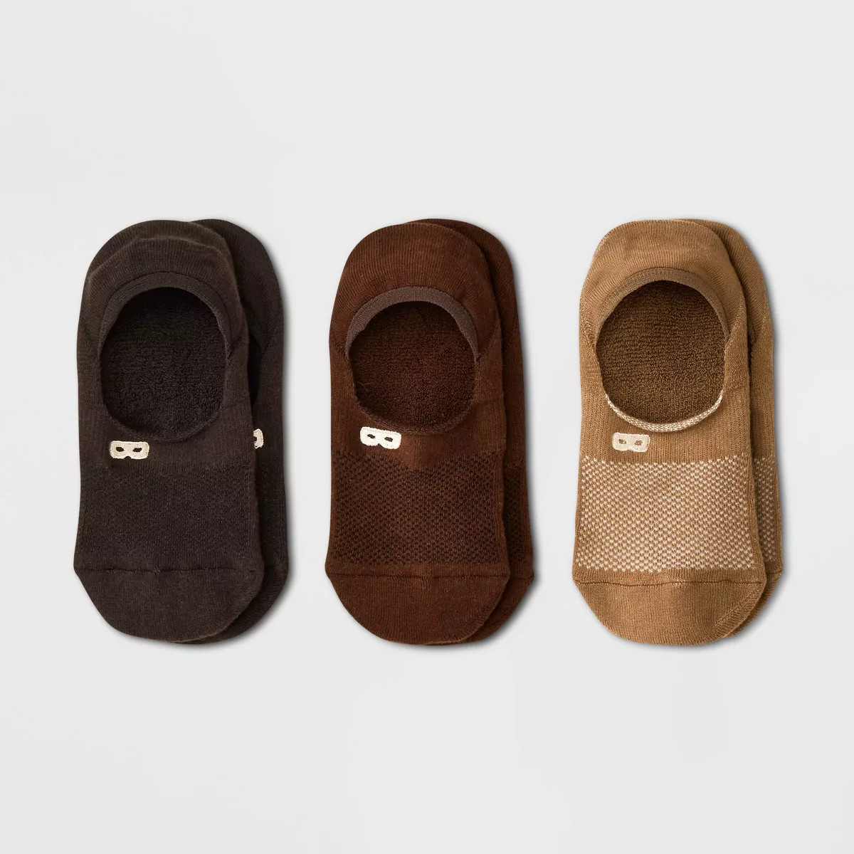 Pair of Thieves Men's Neutral No Show Socks 3pk - 6-12 | Target