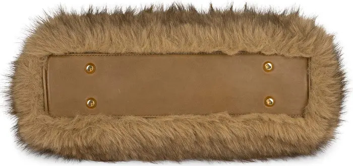 Gabor Faux Fur Satchel Handbag | Nordstrom