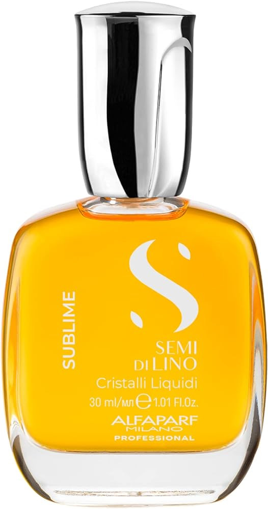 Alfaparf Milano Semi di Lino Sublime Cristalli Liquidi Óleo Capilar com Proteção Térmica – ... | Amazon (BR)