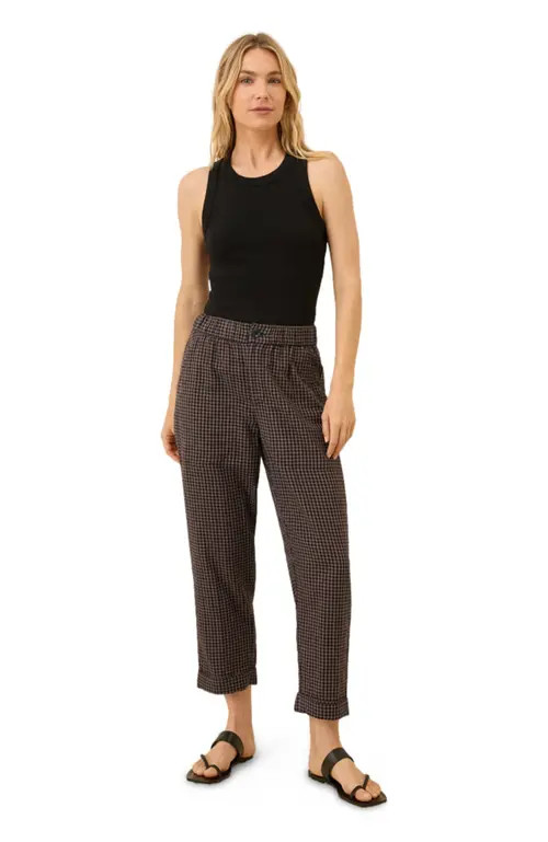 Pact Perfect Rib Racerback Tank in Black at Nordstrom, Size Large | Nordstrom