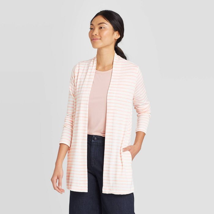 Women's Long Sleeve Open Neck Cardigan - A New Day™ | Target
