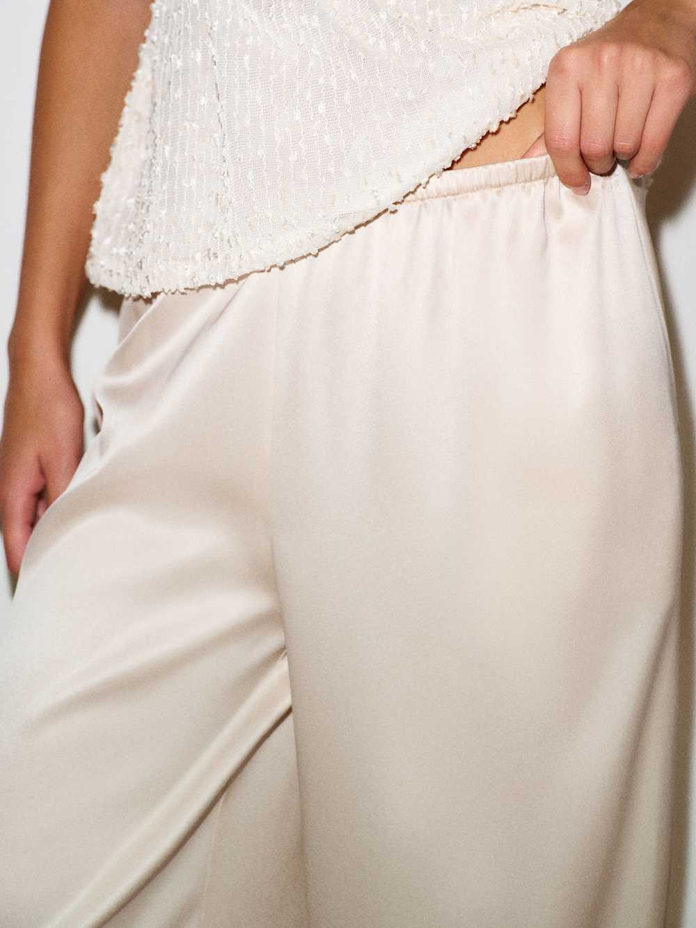 Aven Satin Pant | Reformation (Global)