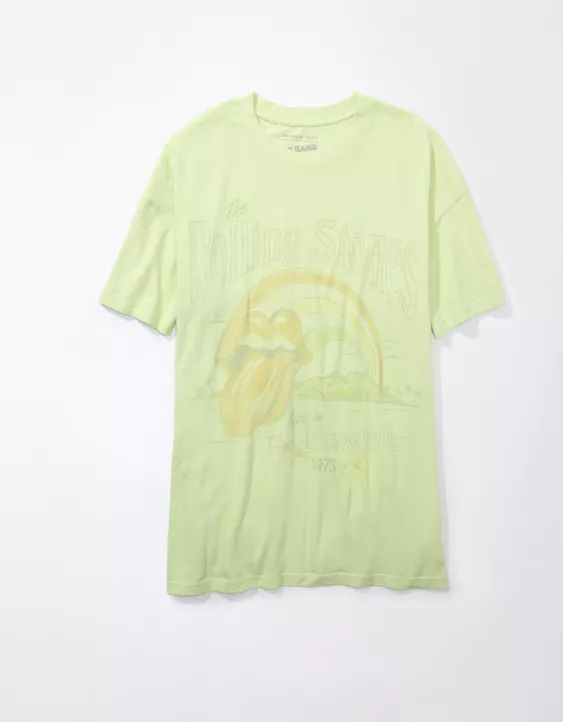 AE Oversized Rolling Stones Graphic T-Shirt | American Eagle Outfitters (US & CA)