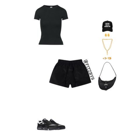 All black summer outfit 

All black  outfit, black fitted shirt , shorts, black shorts, sweatshorts, track shorts, sport shorts, new balance , gold jewelry, black shoulder bag, dad hat, all black outfit street style outfit, cute outfit, aesthetic, y2k street wear, cute casual outfits, everyday outfit, outfit ideas, street style outfit, , black outfit,
#virtualstylist #outfitideas #outfitinspo #trendyoutfits #fashion #cuteoutfit #blackoutfits #everydayoutfit #casualoutfit #trackshorts #streetwear #springoutfit  #everydayoutfit #sportsoutfit #allblackoutfit #sweatshorts


#LTKSeasonal #LTKstyletip