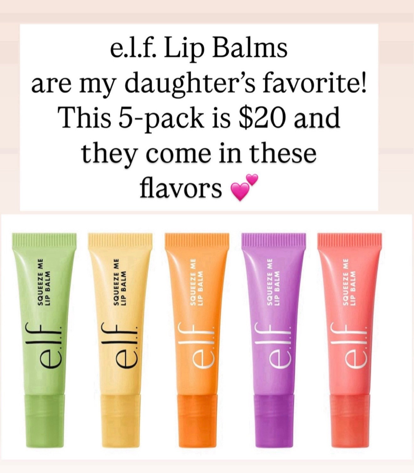 E.l.f. Lip balms 

#LTKBeauty