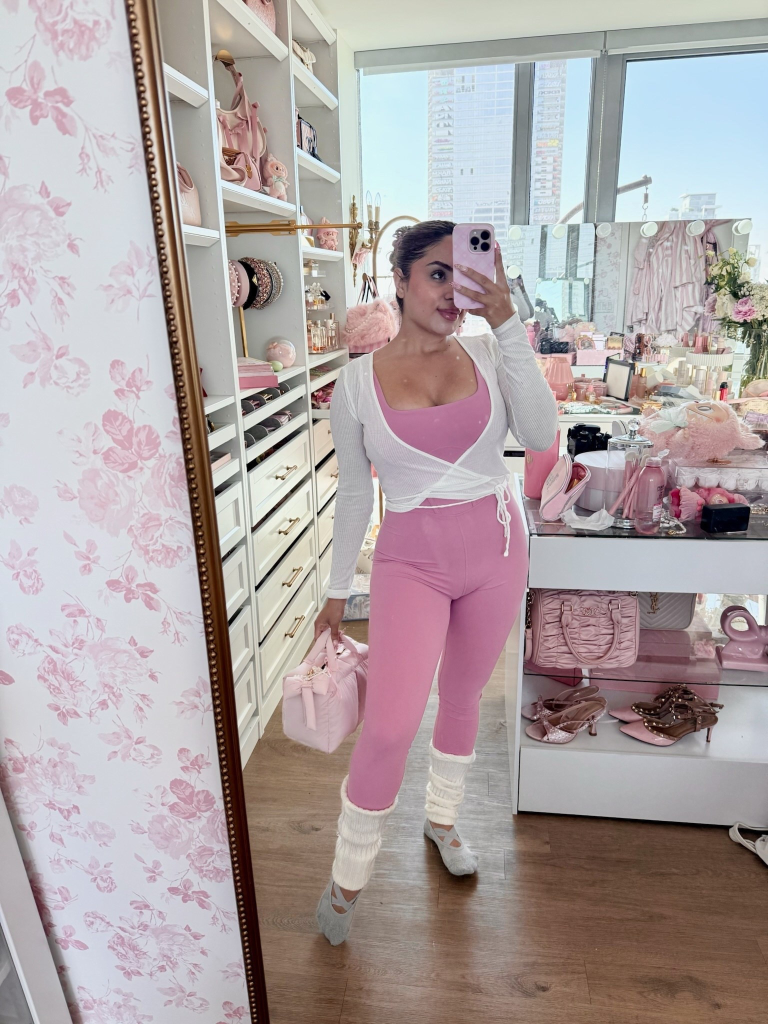 Your new favorite multifunctional gym fit!💁🏼‍♀️💅🏽✨🎀💖of course it’s pink. 

#LTKActive #LTKTravel #LTKSaleAlert
