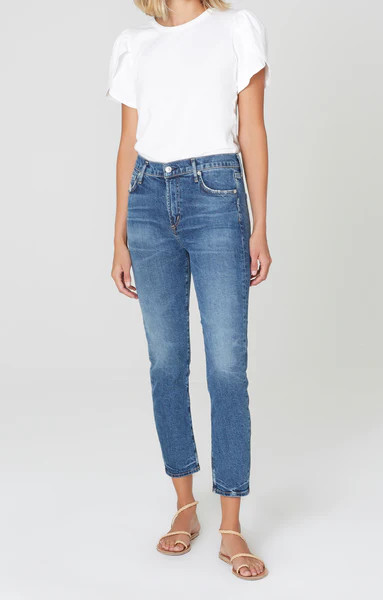 Harlow Ankle Mid Rise Slim Fit in Moments | Citizens of Humanity