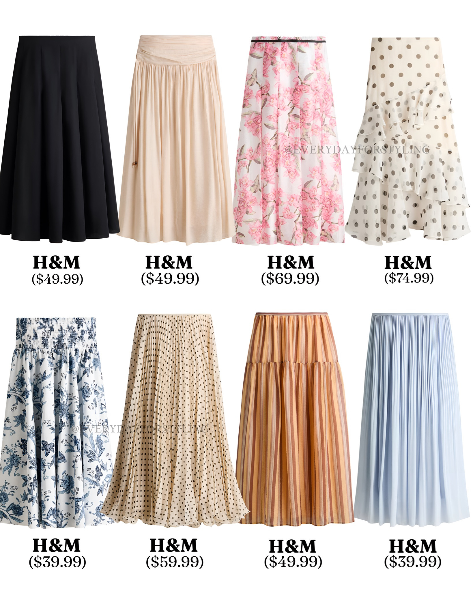 H&M just dropped the summer skirt edit your wardrobe has been waiting for — and nothing here costs more than $75 🌸🤍

H&M new in summer 2026, H&M skirts summer, best H&M skirts, H&M midi skirt edit, floral midi skirt H&M, pleated midi skirt summer, polka dot ruffle skirt, toile print midi skirt, stripe tiered skirt outfit, affordable summer skirts women, H&M fashion new arrivals, best skirts under $80, summer skirt trends 2026, midi skirt styling ideas, H&M summer edit 2026, chic affordable skirts, summer wardrobe essentials women, H&M finds worth buying, elevated high street skirts, style inspiration women , everydayforstyling

#HMNewIn2026, #HMSummerSkirts, #AffordableMidiSkirts, #SummerSkirtTrends, #hmnewin

#LTKTravel #LTKSeasonal #LTKootd