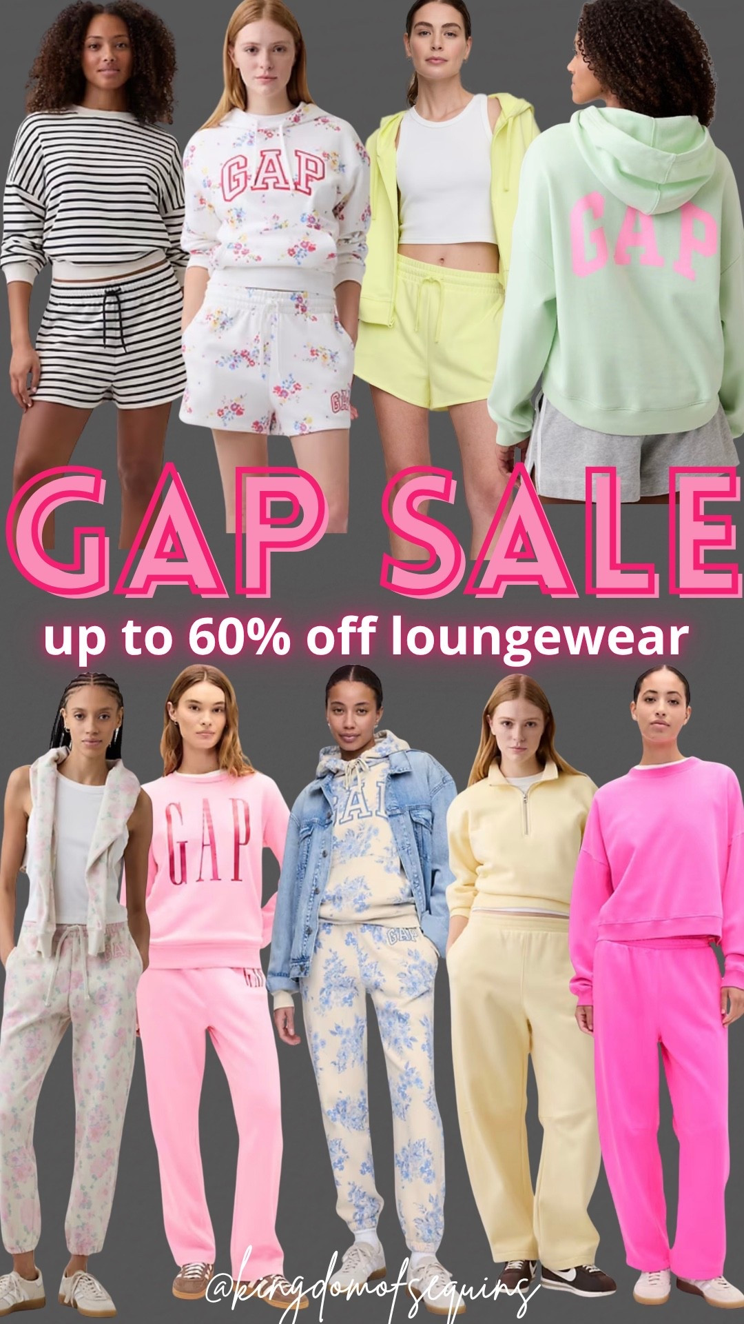 Up to 60% off loungewear at gap