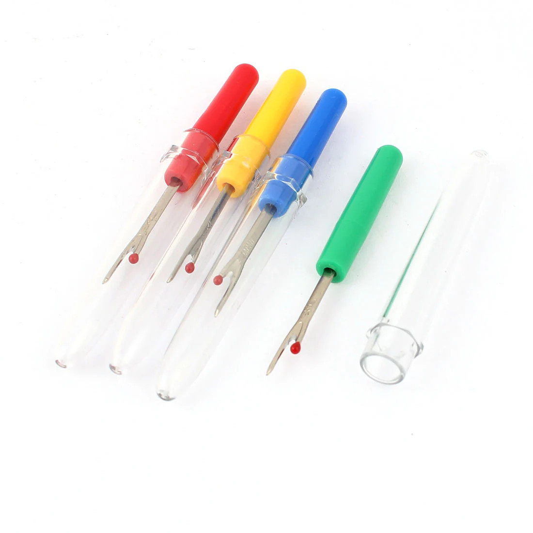 Unique Bargains Plastic Thread Cutter Seam Rippers Stitch Sewing Tool 4pcs one_size | S25112601UX1661 | Lowe's