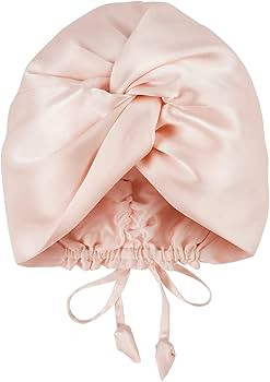 OLESILK Silk Bonnet for Sleeping Women: 100% Mulberry 22 Momme Silk, Adjustable Fit for Night Hai... | Amazon (US)