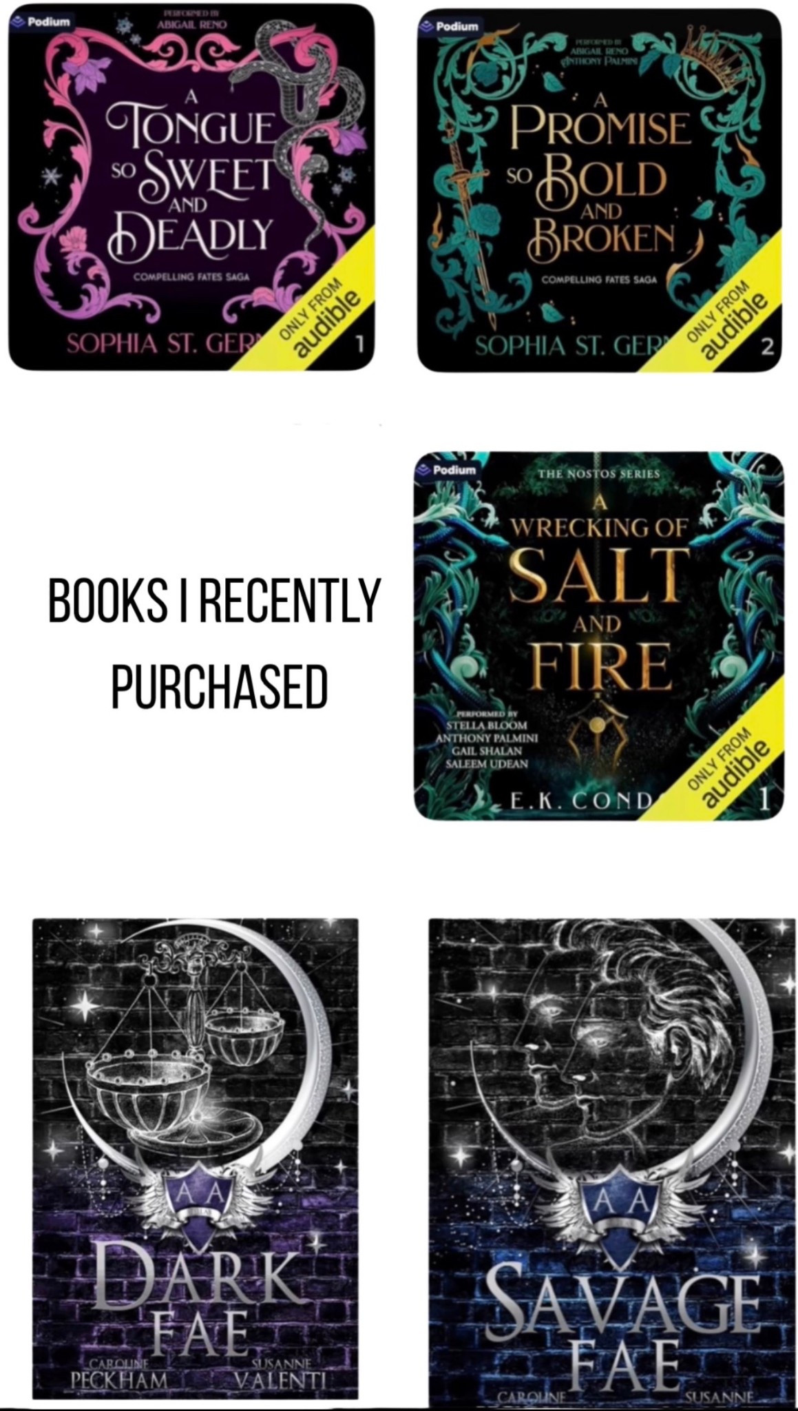 Recent books I've purchased. 

#LTKHome #LTKFindsUnder100 #LTKFindsUnder50