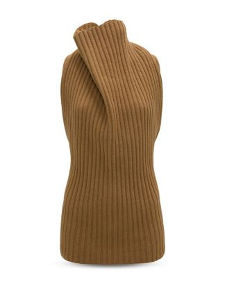 Sleeveless Rib Knit Top | Bloomingdale's (US)