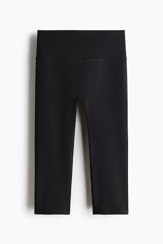 H & M - Capri-Sportleggings mit SoftMove - Schwarz | H&M (DE, AT, CH, NL, FI)