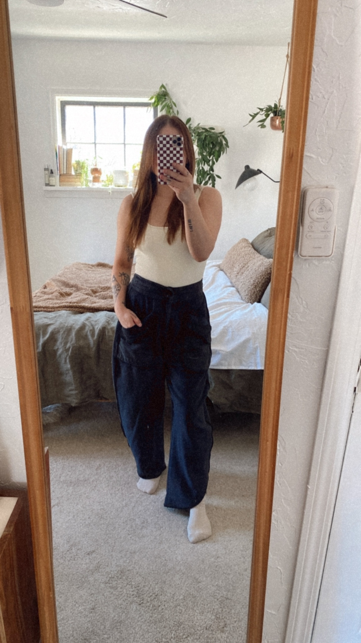 My favorite combo — these #freepeople timko pants and my #skimsdupe bodysuits from #amazonfashion 😍 #loungewear 

#LTKfit #LTKstyletip #LTKFind