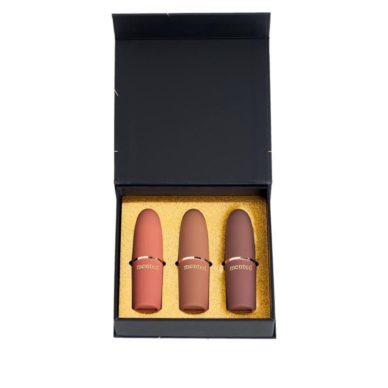 exclusive!

                Mented 3-piece Color Match Holiday Lip Set | HSN