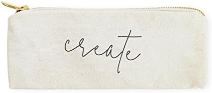 The Cotton & Canvas Co. Create Pencil Case, Cosmetic Case and Travel Pouch for Office and Back to... | Amazon (US)