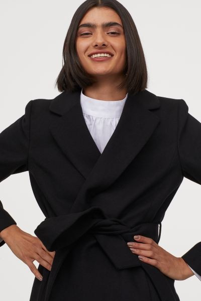 Tie Belt Coat | H&M (US + CA)