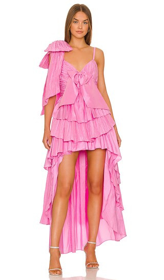 Raylene Dress in Hot Fuschia | Revolve Clothing (Global)