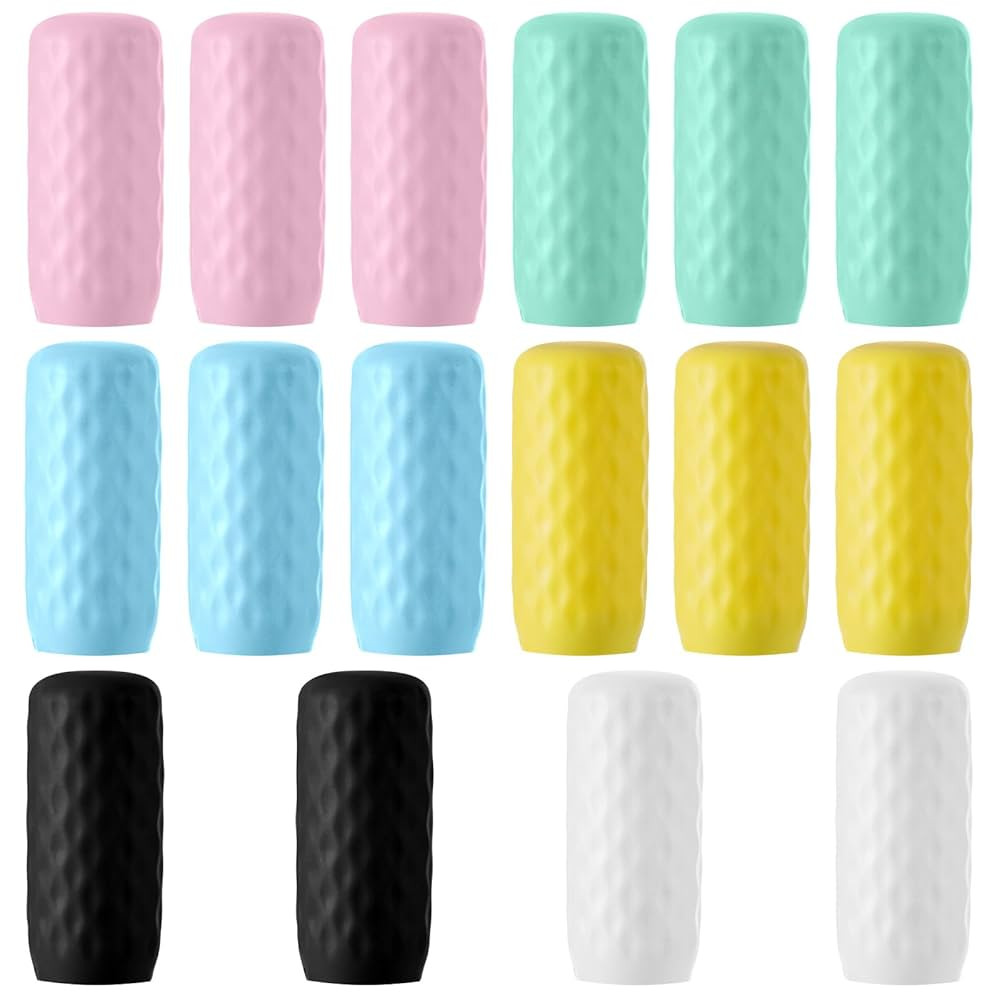 16pcs Travel Bottle Covers Leak Proof Silicone Covers Bottle Leaks Proof Portable Leak Locks Trav... | Amazon (US)