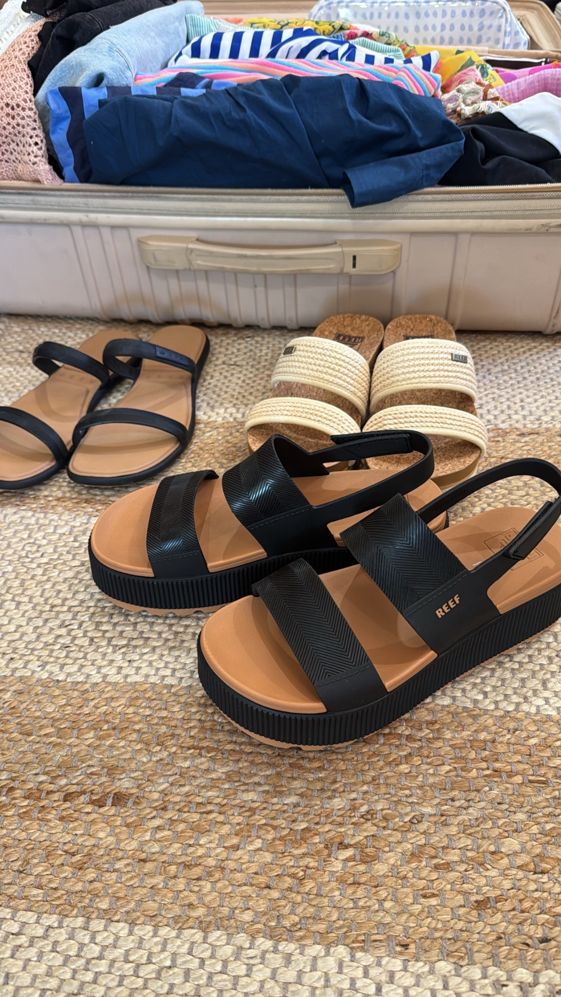 Reef sandals I’ll be all summer long✨🤍

reef, sandals, reef sandals, two strap sandals, platform sandals, Hawaii vacation, vacation, shoe crush, summer style, Britt Horton

#LTKFindsUnder100 #LTKStyleTip #LTKShoeCrush