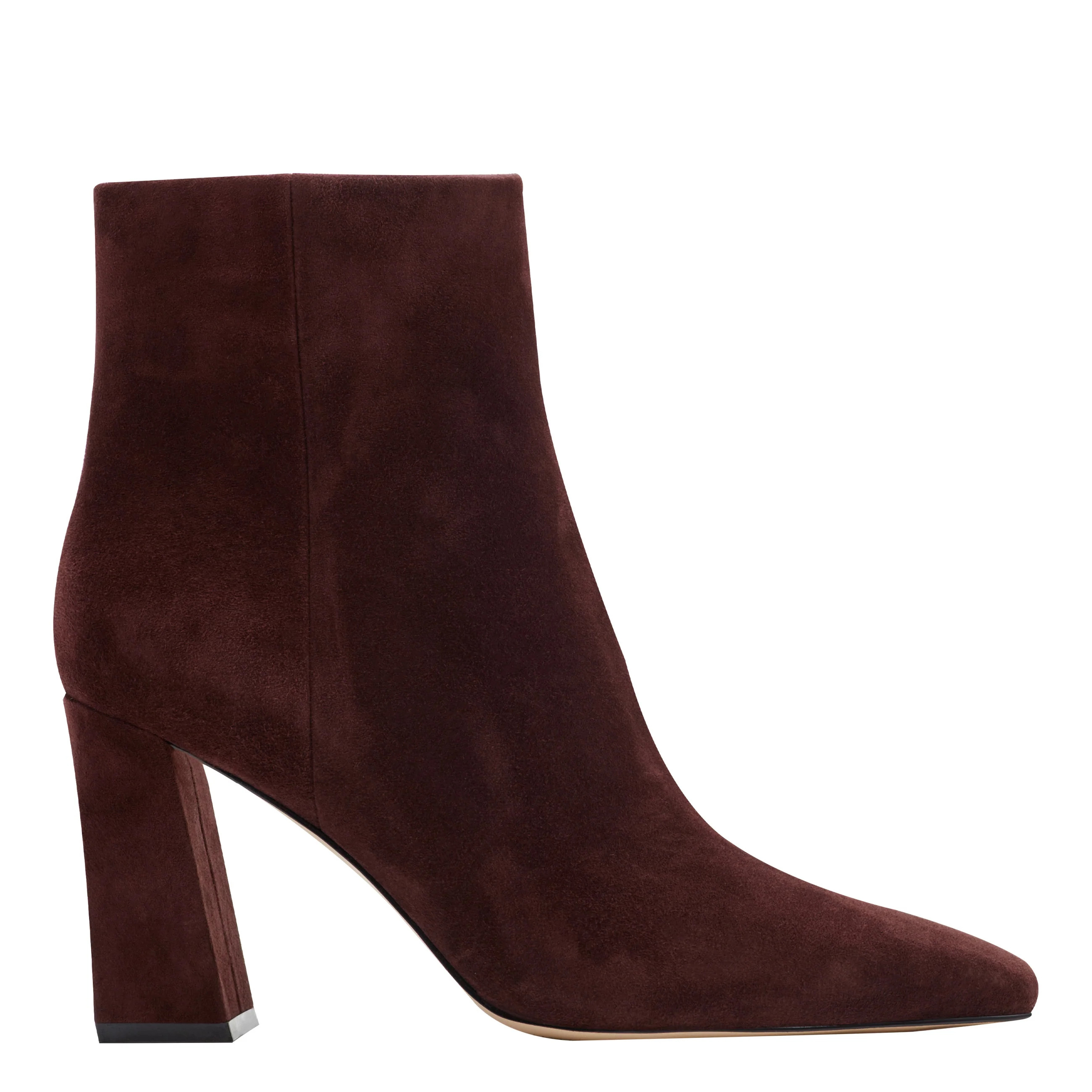 Novella Block Heel Leather Ankle Bootie | Marc Fisher