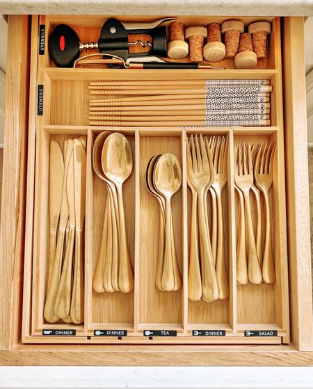 kitchen organization, home organization, drawer organizer, storage solutions, utensil organizer, cutest chopsticks 🥢

#LTKhome #LTKsalealert #LTKfindsunder50