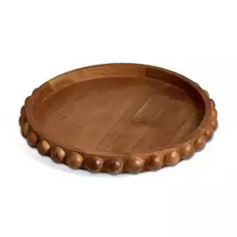 Buy Habitat Bobbin Wooden Tray | Trays | Habitat | Habitat UK