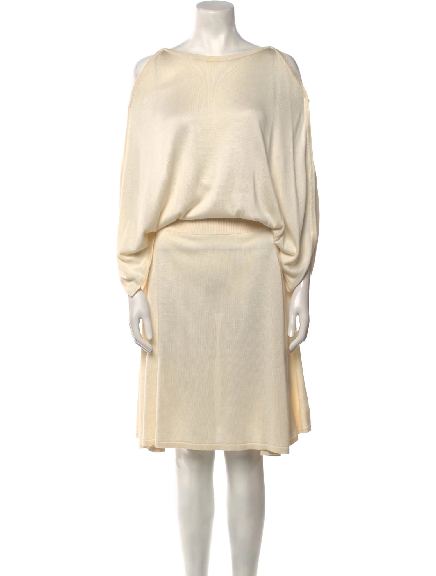 Bateau Neckline Long Dress | The RealReal