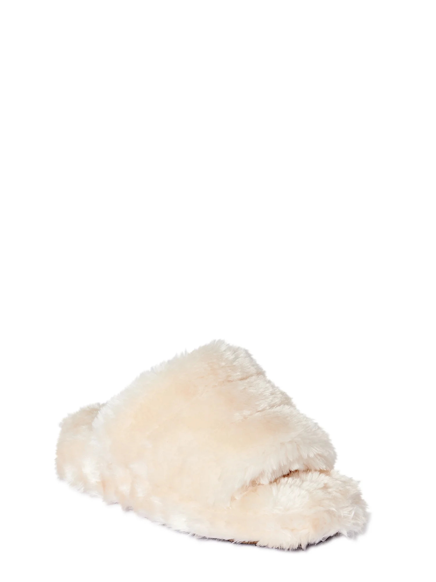 Calistoga Women’s Fuzzy Slide Slippers | Walmart (US)