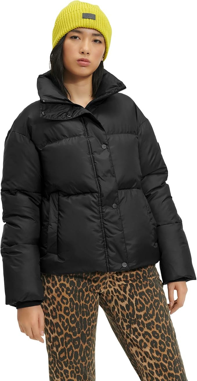 UGG Women's Ronney Cropped Puffer Jacket | Amazon (US)