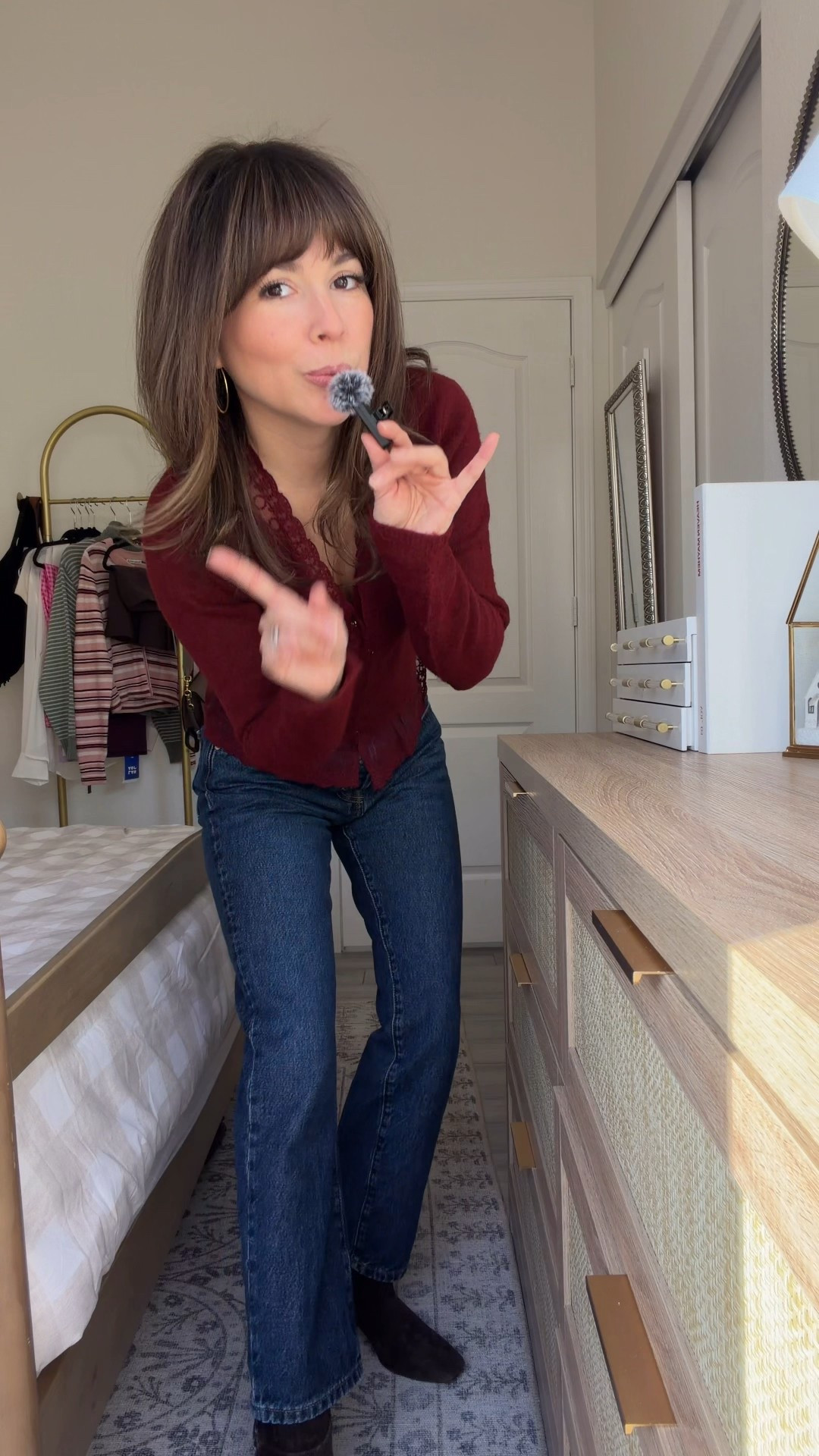 Petite-friendly everyday outfit I keep coming back to.
This fitted knit is flattering without feeling tight, and the subtle lace detail makes it feel a little special while still being easy to wear. Paired with classic denim for a simple, put-together look that works for real life on a 5’2 frame.

Top: XS
Jeans: 25 petite-friendly length)
Boots: TTS

Sharing everything I’m wearing plus a few similar options I love.

(petite outfit ideas, everyday mom style, classic denim, simple layers, repeat wear staples)

#LTKootd #LTKPetite