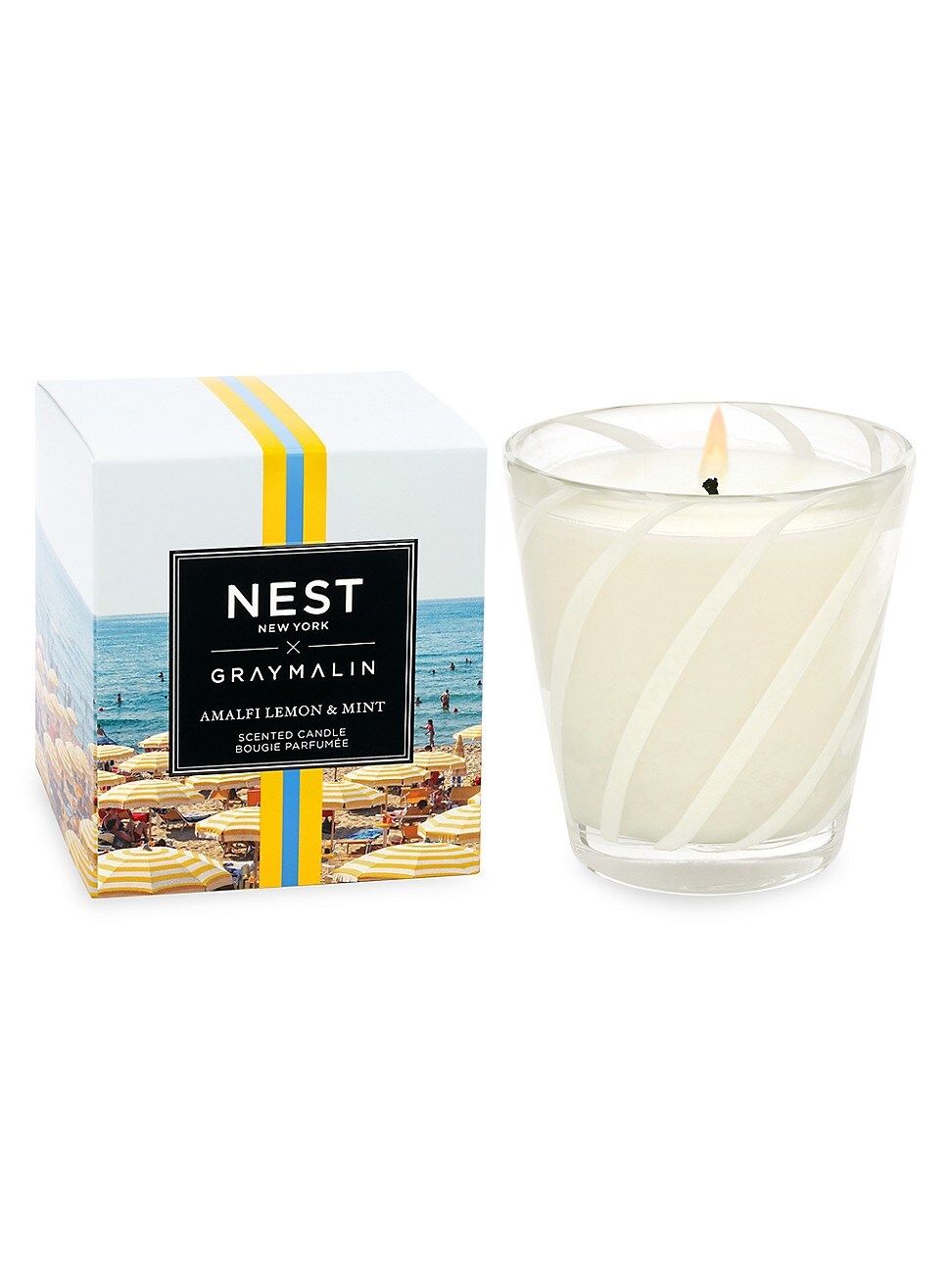 Nest New York x Gray Malin Amalfi Lemon & Mint Classic Candle | Saks Fifth Avenue