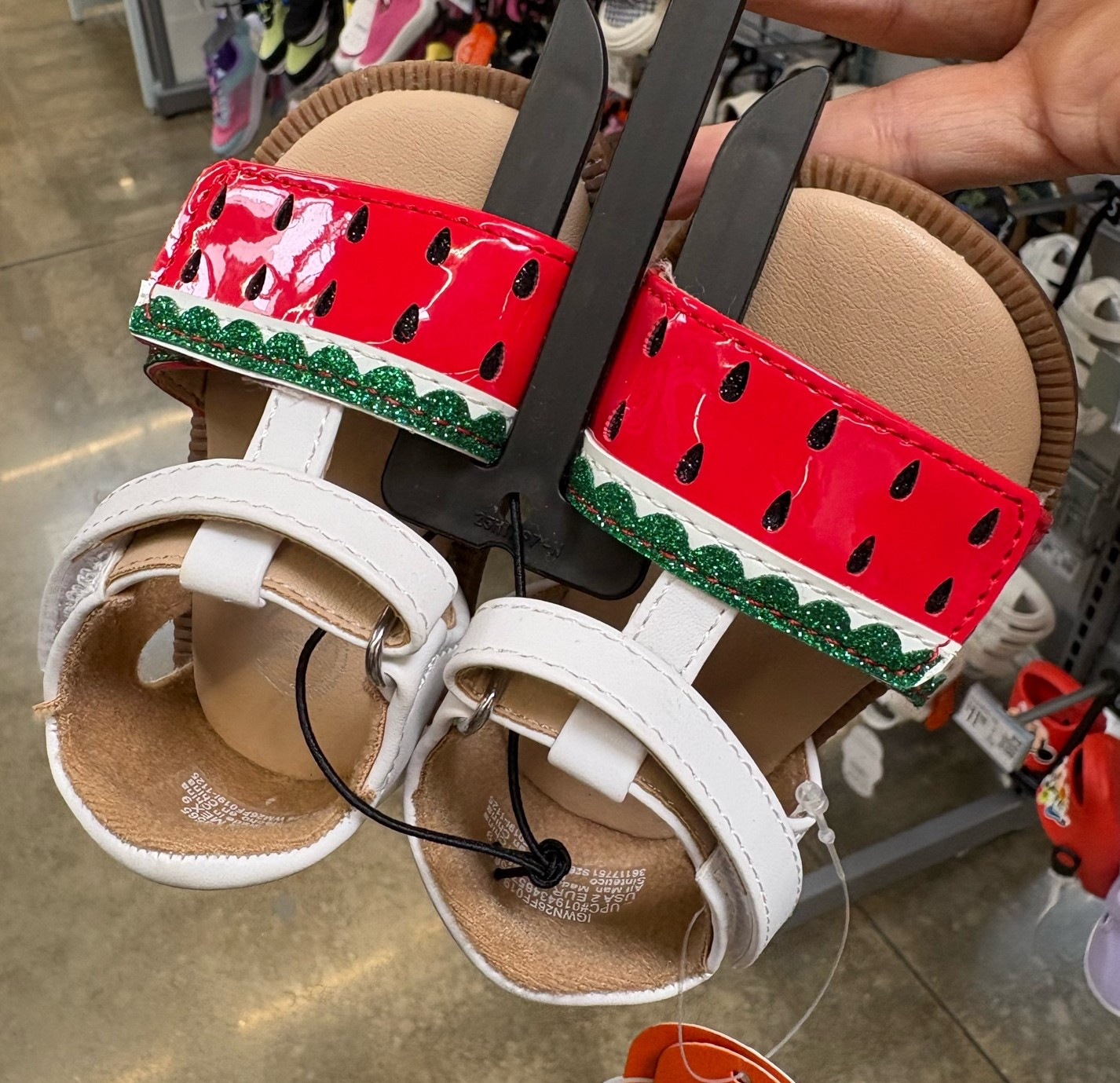Wonder Nation Baby and Toddler Girls Watermelon Fruit Sandals

These watermelon sandals are the CUTEST little summer find! 🍉💚
If you’re shopping for toddler girl summer shoes, these Wonder Nation fruit sandals are such a fun and affordable option. The white, red, and green watermelon design makes them perfect for sunny days, vacations, pool trips, and everyday summer outfits.
I love toddler sandals like these because they’re lightweight, easy to wear, and comfortable for all-day play. They instantly make any outfit feel more fun and seasonal.
At just $13, these are an easy grab for moms, grandparents, or anyone shopping for cute baby and toddler girl shoes this summer.

#LTKKids #ToddlerGirlShoes #WonderNation #FruitSandals #WatermelonShoes #SummerShoes #KidsFashion #AffordableKidsClothes #WalmartFinds #ToddlerFashion

#LTKBaby #LTKKids