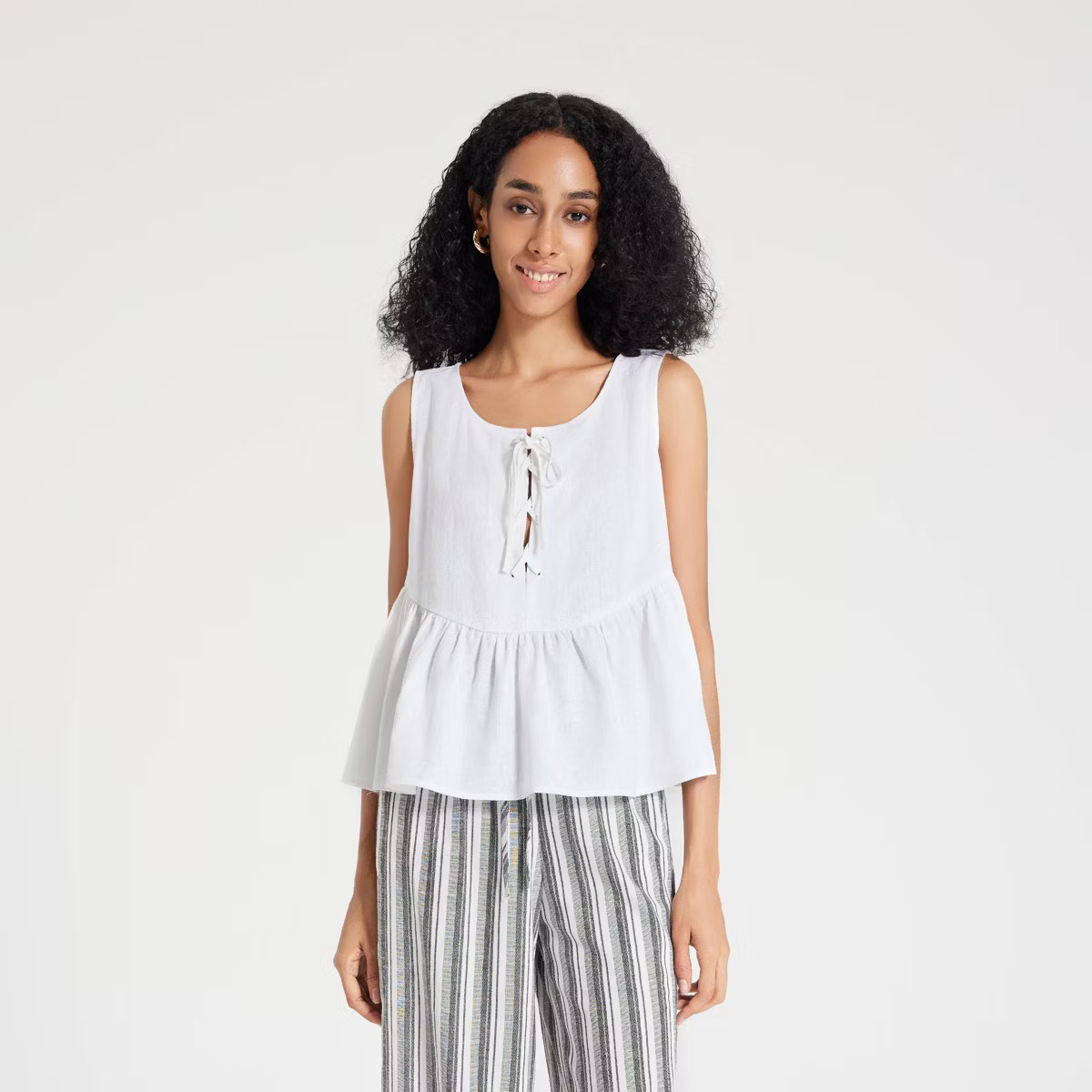 Women's Tie-Front Tank Top - Universal Thread™ | Target