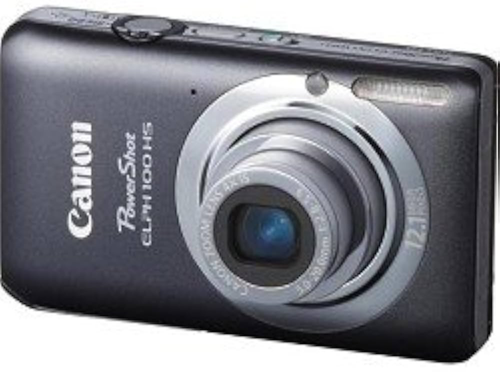Canon PowerShot ELPH 100 HS 12.1 MP CMOS Digital Camera with 4X Optical Zoom (Grey) (OLD MODEL) | Amazon (US)