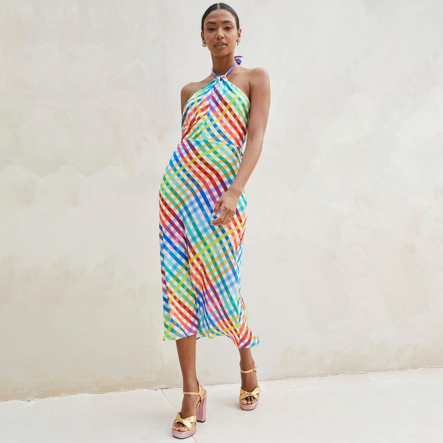 Summer Check Bay Dress | Never Fully Dressed US