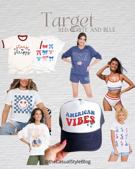 Red, white and blue from Target 



#LTKParties #LTKSeasonal #LTKSummerSales